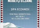 30 Aralık Finike Acil şifalar dileriz.