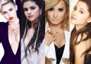 Ariana Grande vs. Miley Cyrus vs. Selena Gomez vs. Demi Lovato...