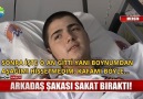 Arkadaş şakası sakat bıraktı!