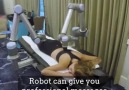 Artık masaj işlerine de robotlar bakacak...