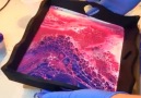 Art Pouring Inspirations - Purple Paint Pours Facebook
