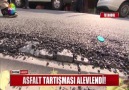 Asfalt tartışması alevlendi!