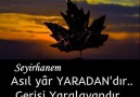 Asıl yr YARADANdır...Gerisi yaralayandır...* Seyirhanem *