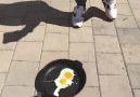 Así se fríen huevos en Australia