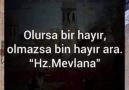 Aşk bakışta kıvılcımlanır görmek değil... - Şems-i Tebrizi & Mevlana