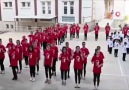 Atatürk - Amasyada öğrencilerin koreografi ve çektikleri...