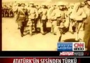 Atatürk'ün kendi sesi.