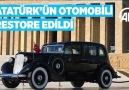 Atatürkün 1935 model zırhlı otomobili ilk günkü haline döndü