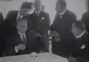 Atatürkün üstüne şeftali damlatan adam ve Atatürkün tepkisi