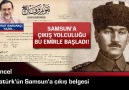 Atatürk'ü vahideddin han samsuna gönderdi