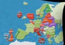 Avrupa haritasını yeniden çizmek (Fantasy cartography. Redrawing the map of Europe)
