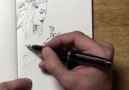Awesome free-hand drawing by Daniel Landerman​