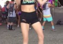 Awesome girl dancing