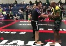 Awesome submission exchanges great sportsmanship and the ref&reaction lol&