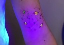 Awesome uv glow tattoo by Tukoi Oya Tattoo. Do you like it