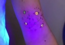 Awesome uv glow tattoo by Tukoi Oya Tattoo. Do you like it