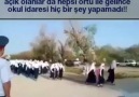 Ayakta alkışlanacak bir hareket helal olsun kızlarımıza