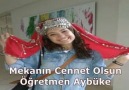 Aybüke YALÇIN Önce öğretmen oldum.Hiç... - Bahtiyar Bozkurt