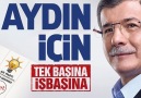 AYDIN İÇİN #TEKBAŞINA #İŞBAŞINA