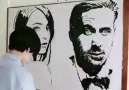 Aynı Anda İki Eliyle Farklı Portreler Çizen Sanatçı