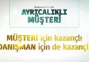 Ayrıcalıklı Müşterim Olmak Istermisiniz