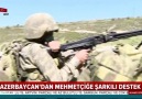 Azerbaycandan Mehmetçiğe şarkılı destek