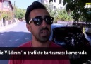 Aziz Yıldırım trafikte kavga etti. İşte şok görüntüler...