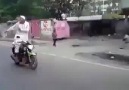 BaBa JEE stunts on Motorcycle  EPIC :D