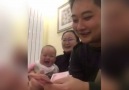 Baby Laughing At His Dad
