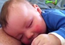 Baby Laughing in his Sleep! Adorable Video