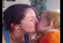 Baby Pukes on Mother As Mom Kisses Her