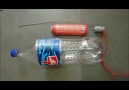 Bakın pet şişeden elektrikli süpürge nasıl yapılıyor...