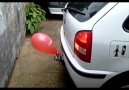 Balloon parking sensor