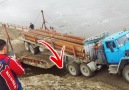 Barge loading fail!! via ViralHog