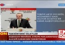 BAŞBAKAN ERDOĞAN AB'Yye REST ÇEKTİ