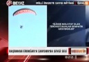 Başbakan Erdoğan'a Samsun'da Paraşüt Sürprizi
