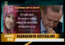 Başbakan Erdoğan canlı yayında ağladı