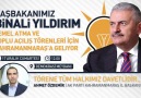 BAŞBAKANIMIZ BİNALİ YILDIRIM KAHRAMANMARAŞ'A GELİYOR