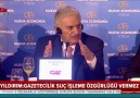 Başbakan Yıldırım Gazetecilik suç işleme özgürlüğü vermez