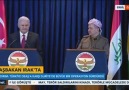 Başbakan Yıldırım ile IKBY Başkanı Mesud Barzani basın toplant...