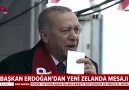 Başkan Erdoğan&Yeni Zelanda mesajı