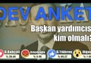 Başkan Yardımcısı sizce kim olmalı?  KATIL & PAYLAŞ DESTEK OL!