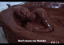 Bathing In 600lbs Of Nutella