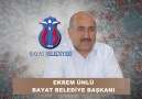 Bayat Belediye Başkanı Ekrem Ünlü Mevlid Kandili Kutlama İlanı