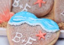 Beach Wedding Cookies