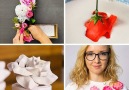 Beautiful DIY ideas with flowers.bit.ly2AXBbzd