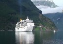 Beautiful Norway fjords and Waterfalls