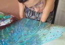 Beautiful painting in progress by Zuly Sanguino