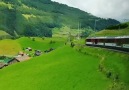 Beautiful Town Lungern In Switzerland