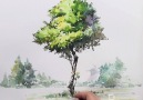 Beautiful watercolor painting by traditional painter Um KyungHo(Original video